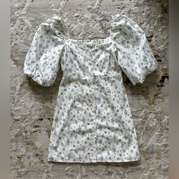 OAK + FORT Cotton Button Dress - Picture 1 of 2